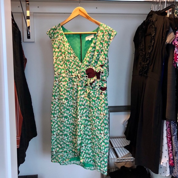 Moulinette Soeurs Silk Dress - size 2 - Picture 1 of 6